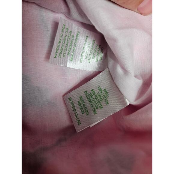 Lilly Pulitzer Girls 8 Waverly Dress Pink Navy Pineapple Lace Sheath Preppy - Picture 3 of 4